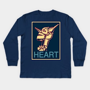 A Vote For Heart Kids Long Sleeve T-Shirt